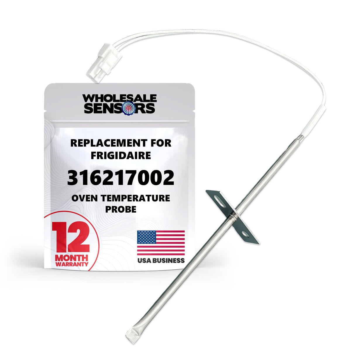 Frigidaire 316217002: sensor de temperatura para hornear con lectura estable