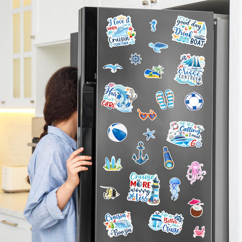 WHYMEO imanes se adhieren a neveras, taquillas y puertas de cabina.