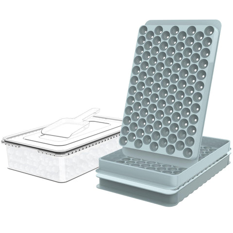 Bandejas WIBIMEN Mini con bolas de hielo para enfriar rápidamente bebidas.