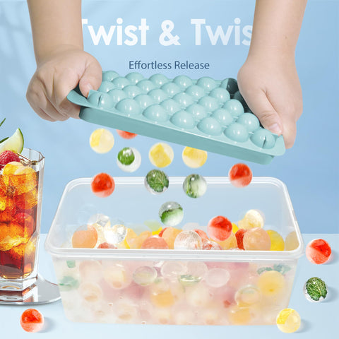 WIBIMEN bote-hielos: contenedor práctico para almacenar hielos recién hechos.