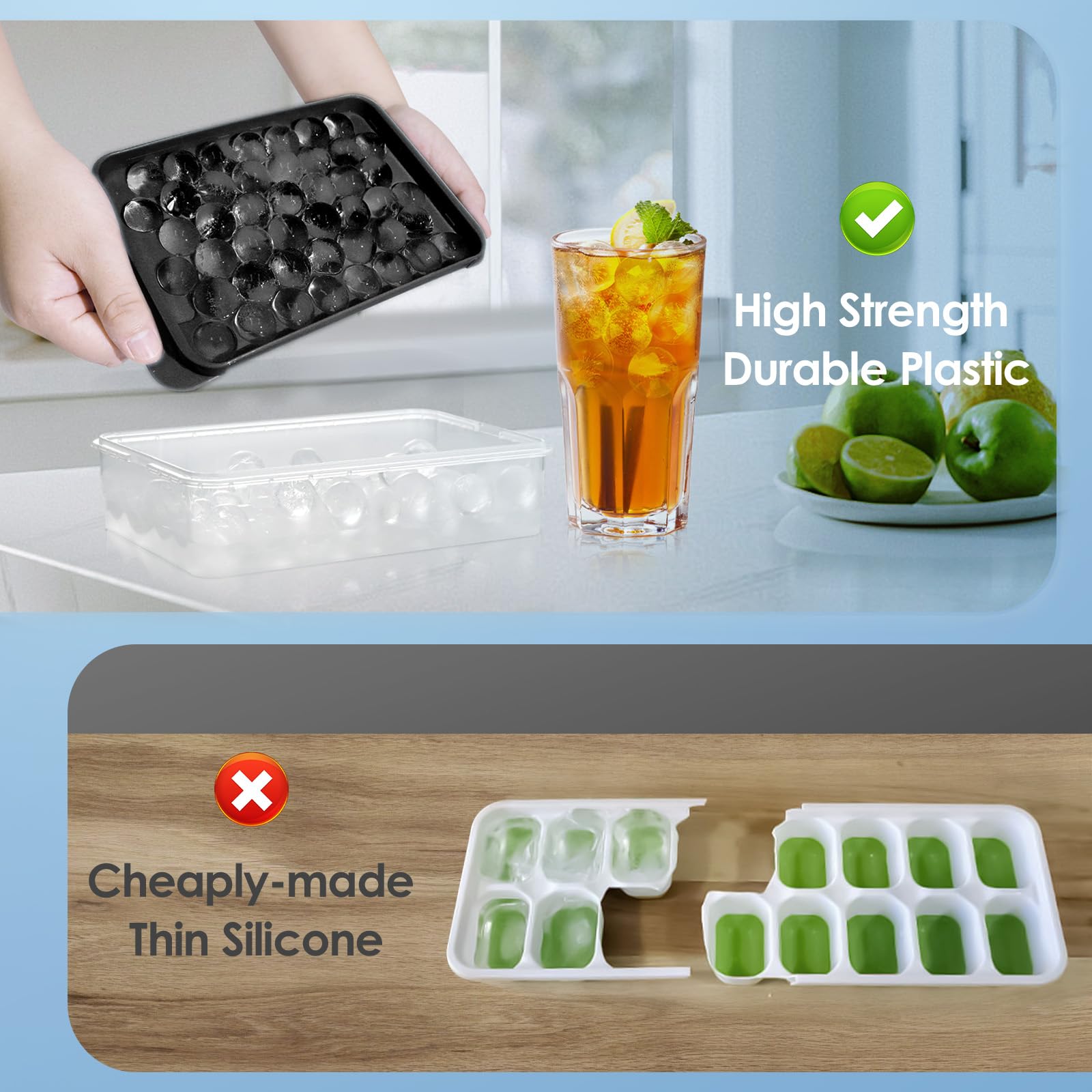 Diseño ergonómico WIBIMEN facilita desmoldar y limpiar.