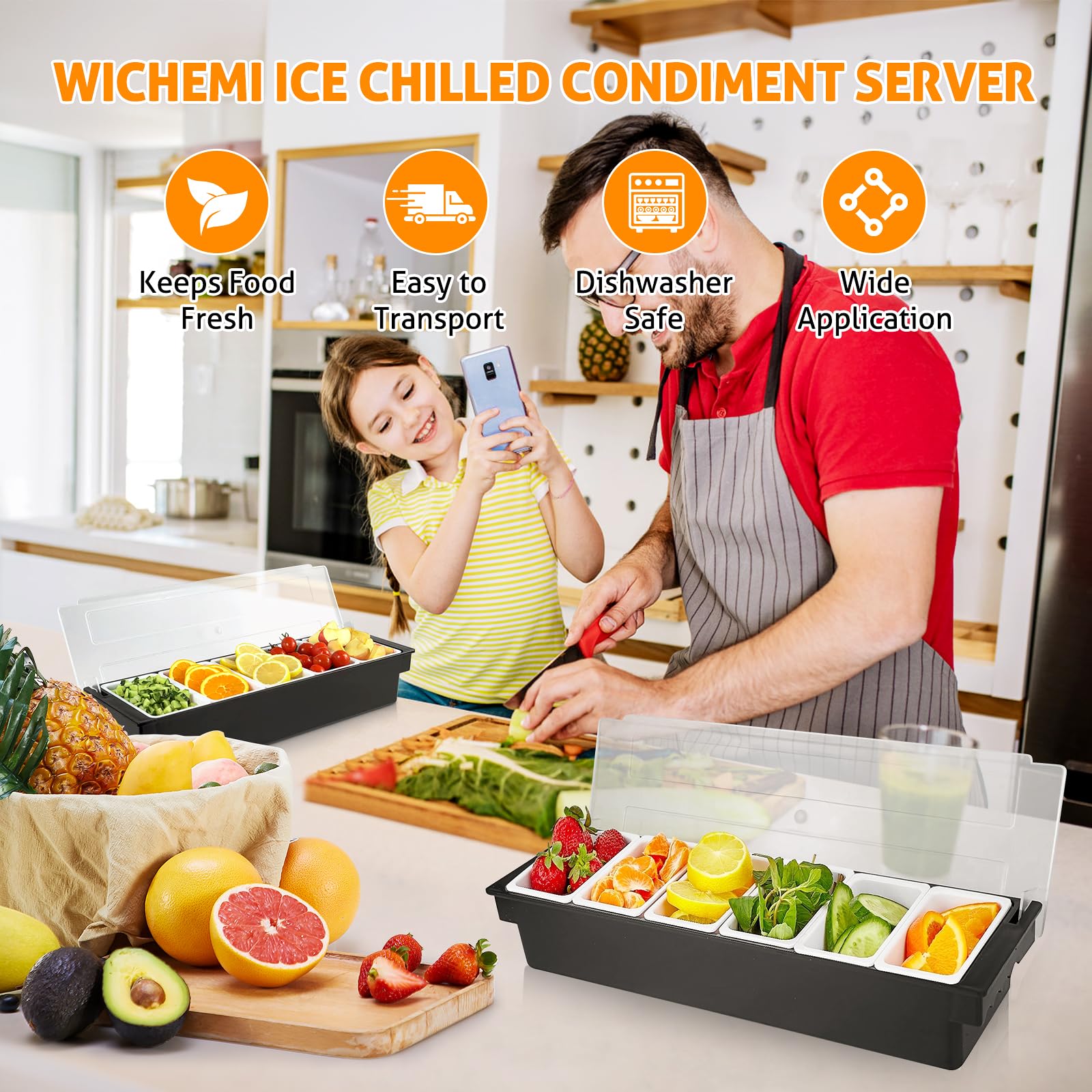 WICHEMI ideal para eventos como tacos y barbacoas