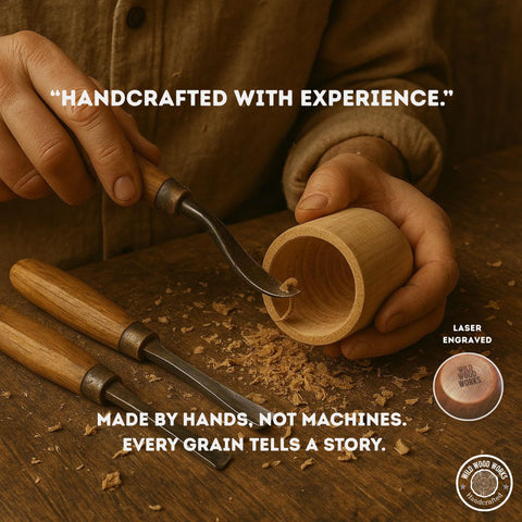 Acabado interior que realza aromas al servir con Wild wood works.