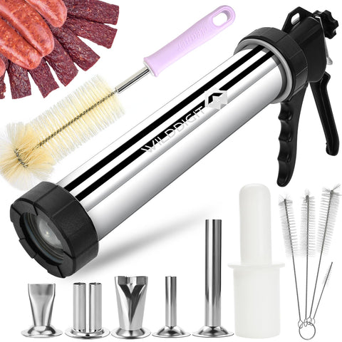 WILDDIGIT cañón inoxidable para carne seca, duradero y fácil de usar.