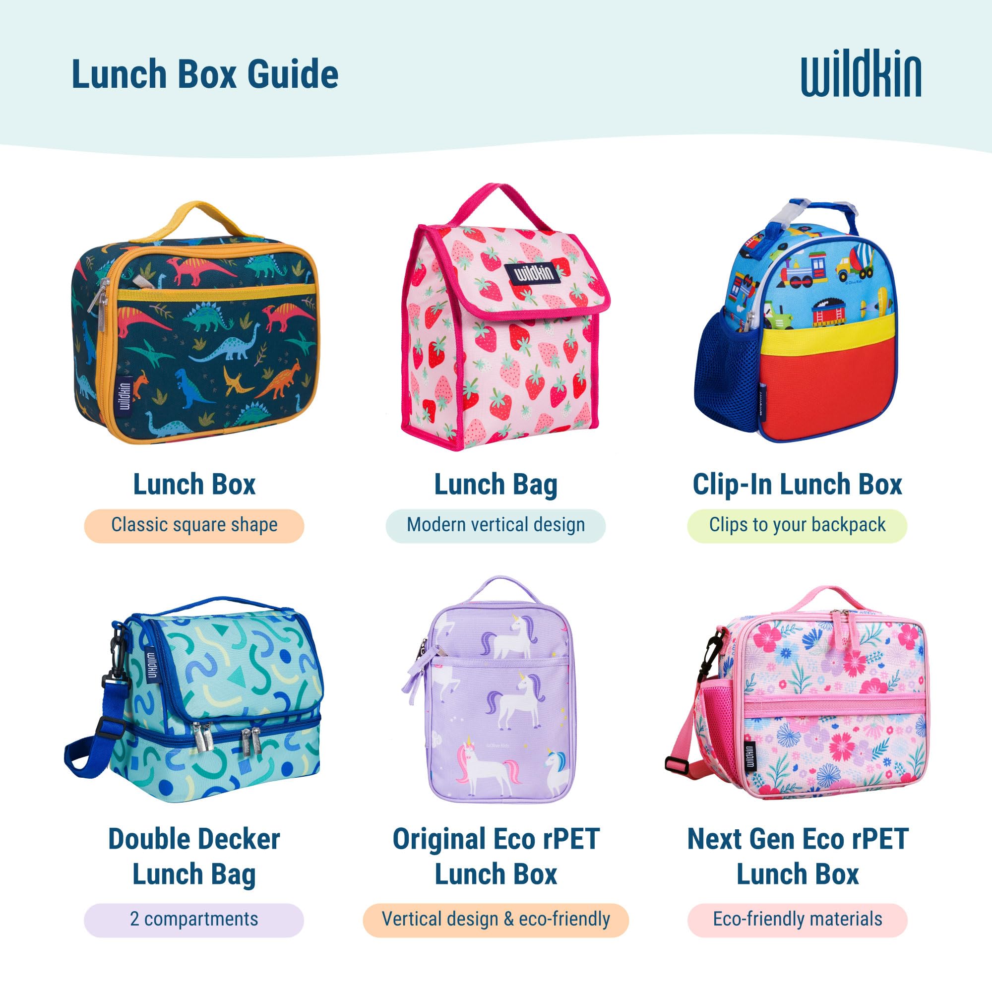 Wildkin cuidado-limpieza-practico facilita reutilización y mantenimiento.
