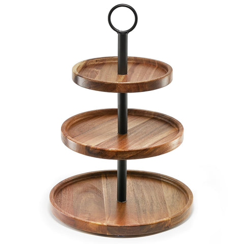 Wildmos: soporte para cupcakes de tres niveles, ideal para exhibir postres en eventos