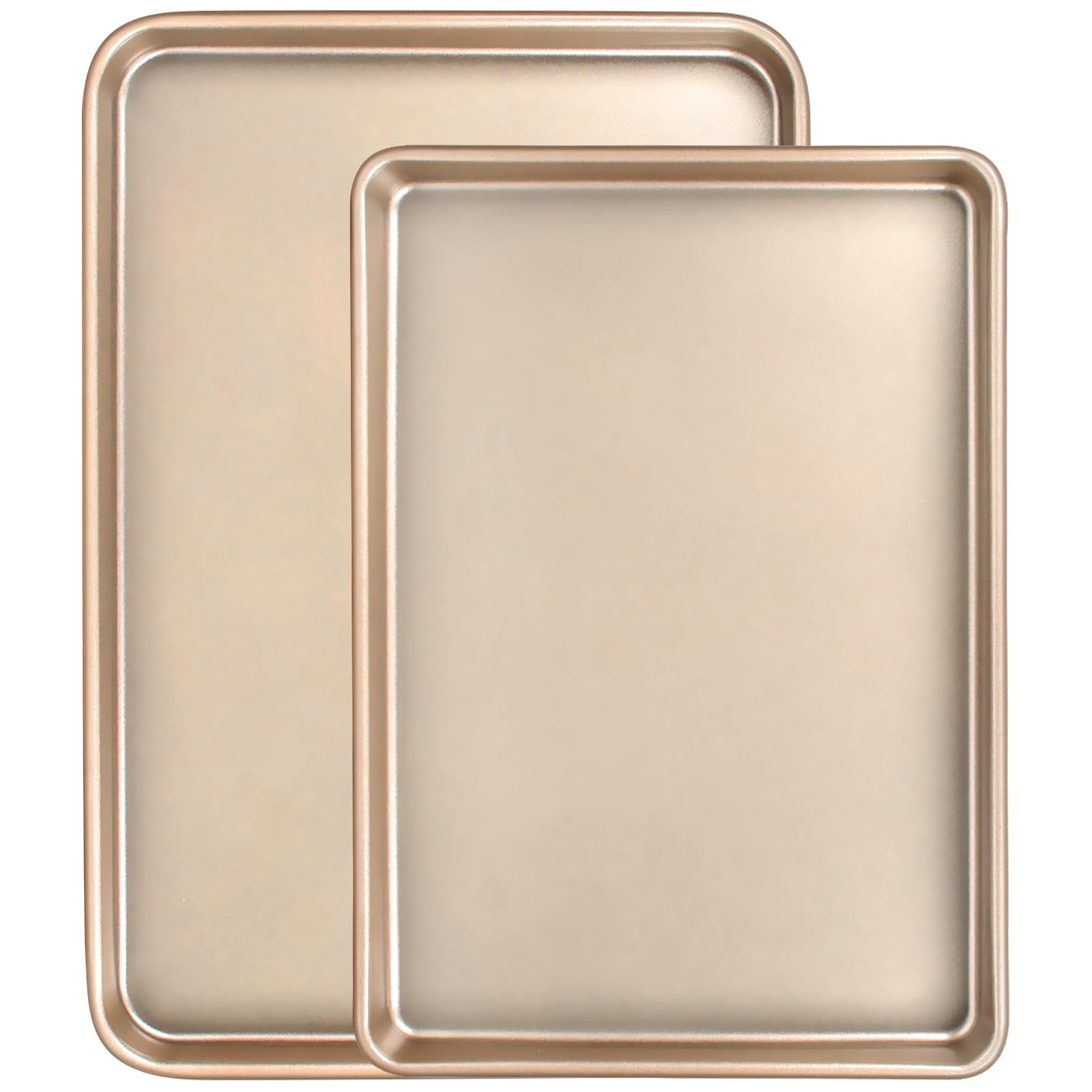Bandejas Wildone para hornear dos piezas, 9x13 y 10x15, ideal para lotes consistentes.