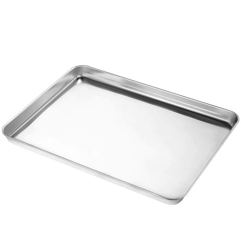 Wildone, bandejas de acero inoxidable sin aluminio para cocina saludable.