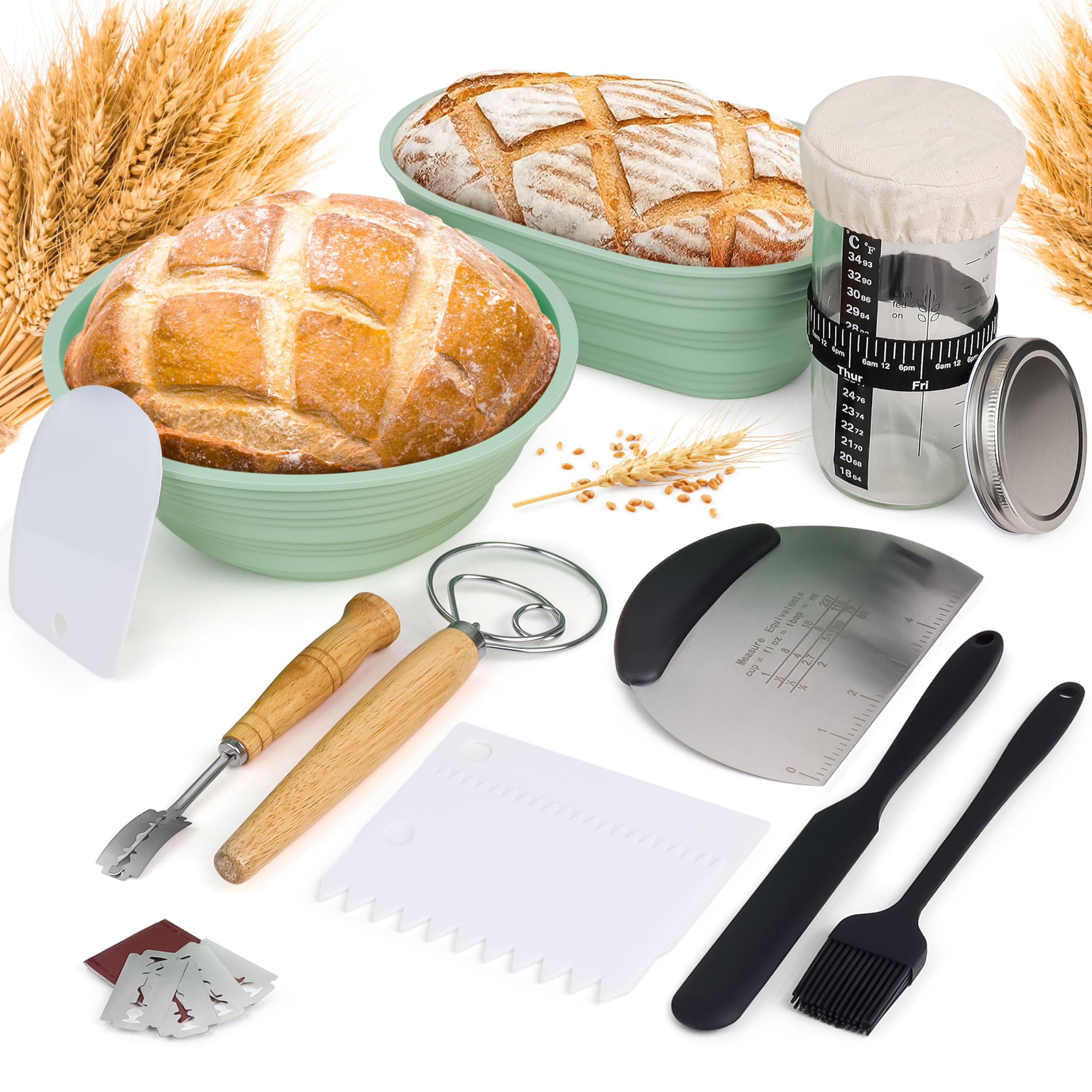 WildSkyCo cesta-fermentacion-banneton ofrece soporte ideal para dar forma al pan