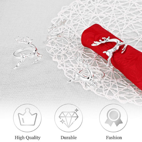WILLBOND diseño elegante con renos y brillos brillantes.
