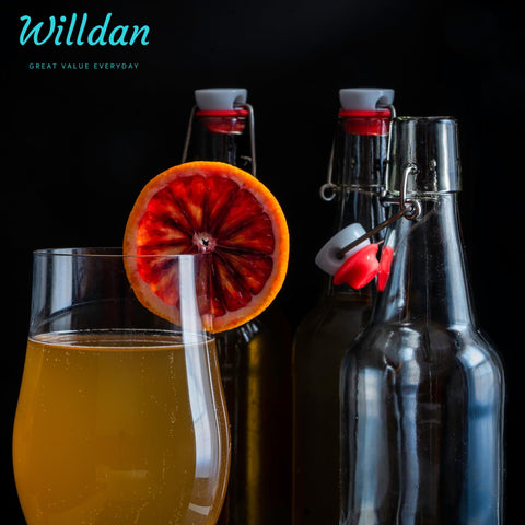 Envase WILLDAN para bebidas como kombucha y cerveza