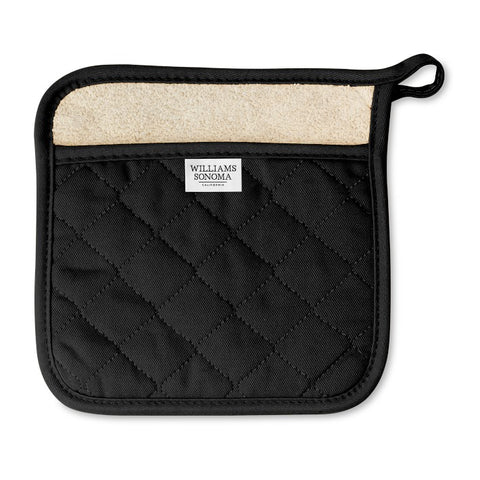 Manopla rayada Williams-Sonoma para protección al calor al manipular ollas y sartenes