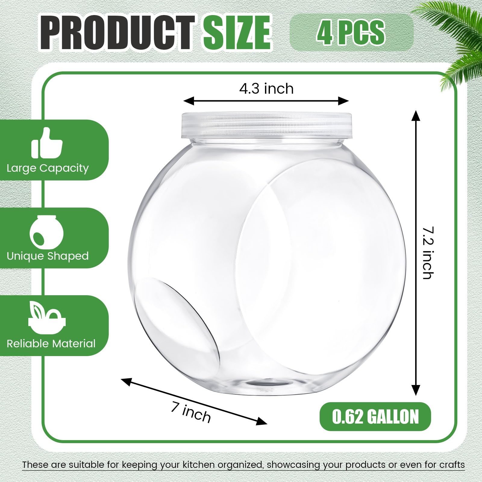 Willinglong contenedor galletas 80oz: organización visible y fácil acceso.