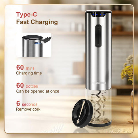 WILOSCOSMI dispensador de vino para verter con precisión y control.