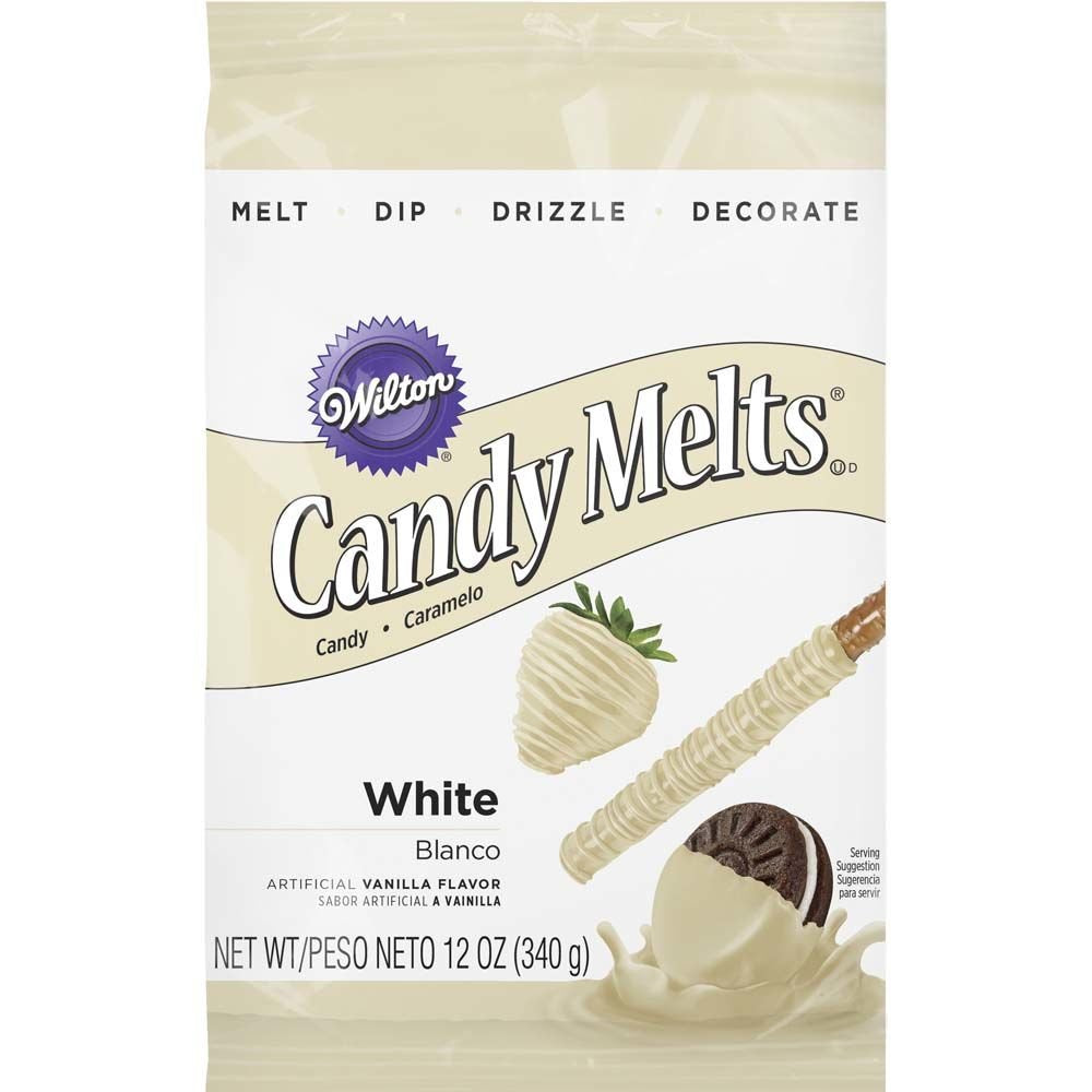 Wilton coberturas blancas derretidas para sumergir y cubrir dulces