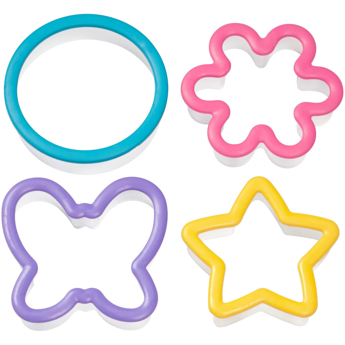 Cortador círculo ergonómico Wilton para galletas uniformes y limpias.