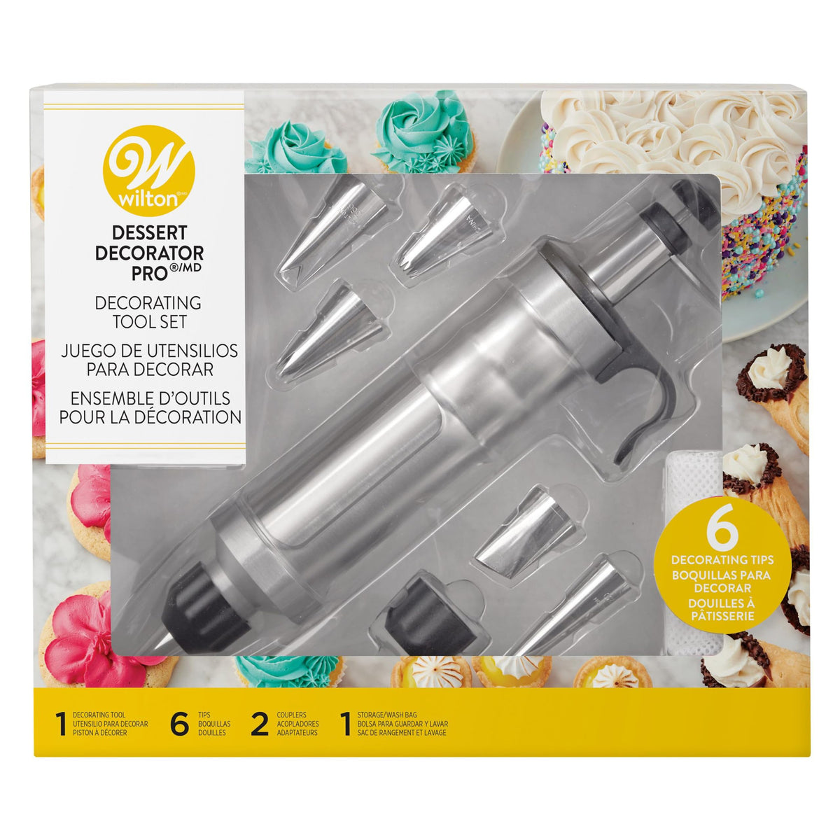 Wilton Dessert Decorator Pro: herramienta para decorar tortas con control preciso