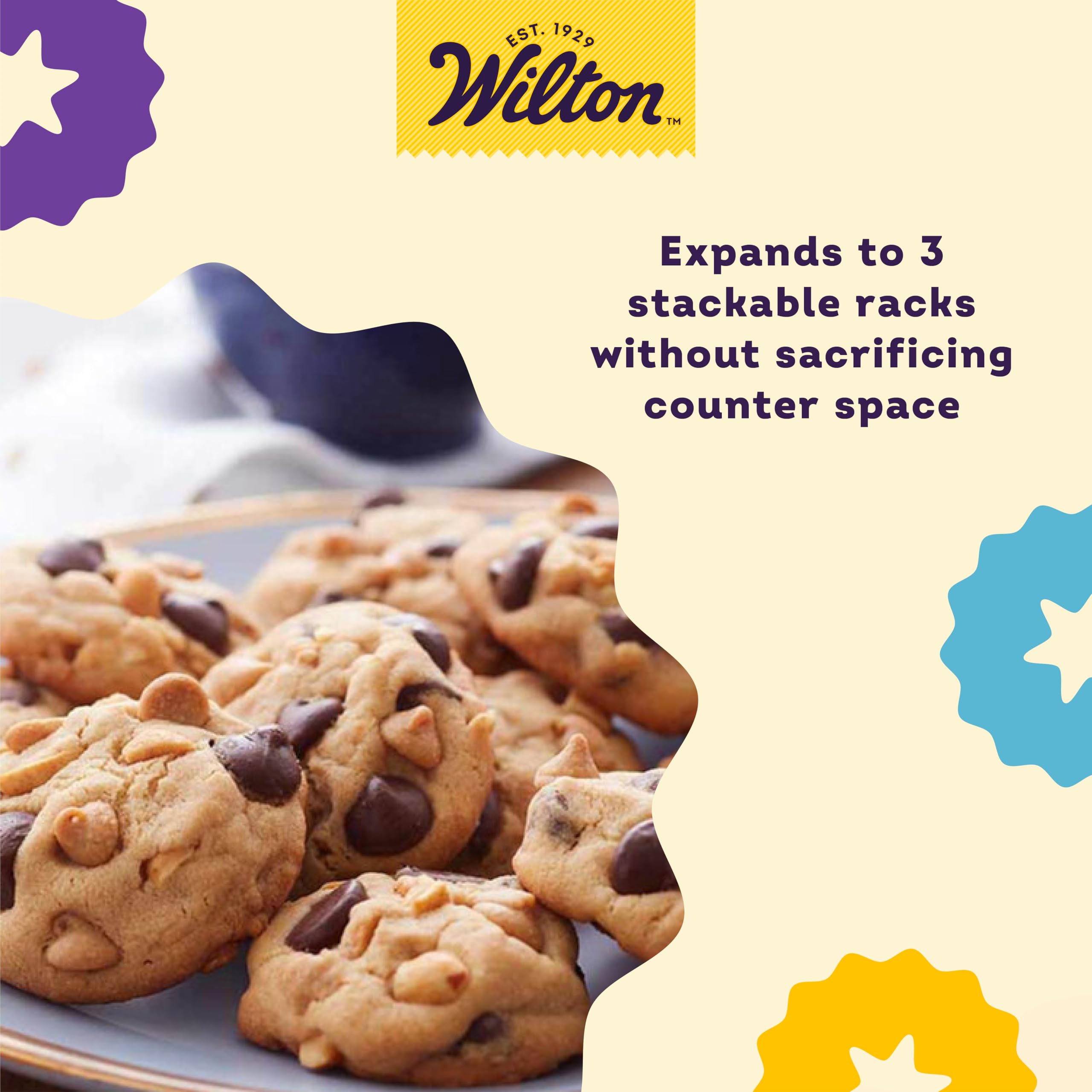 Wilton Excelle Elite superficie-antiadherente limpieza-facil tras hornear.