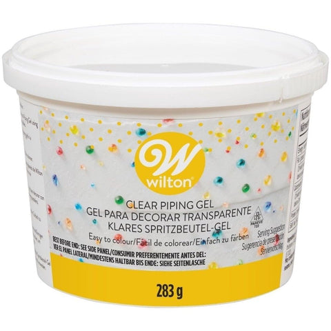 Gel Wilton de decoración transparente para tintar y crear transferencias en pasteles.