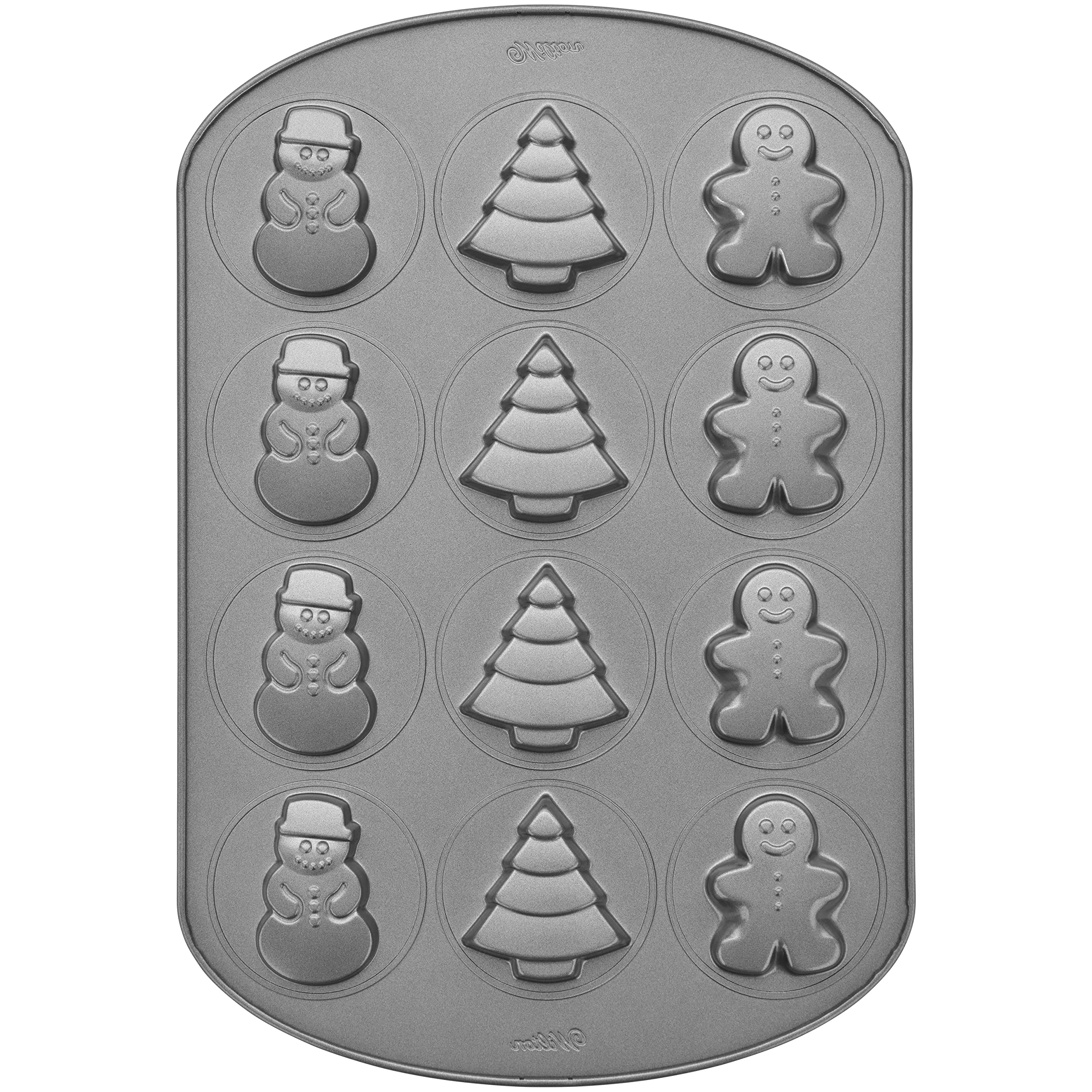 Molde Wilton hombre jengibre para galletas divertidas de Navidad.