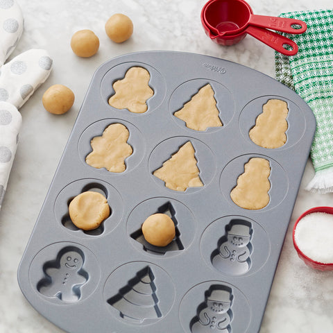 Molde Wilton muñeco de nieve, galletas con detalles para decorar.