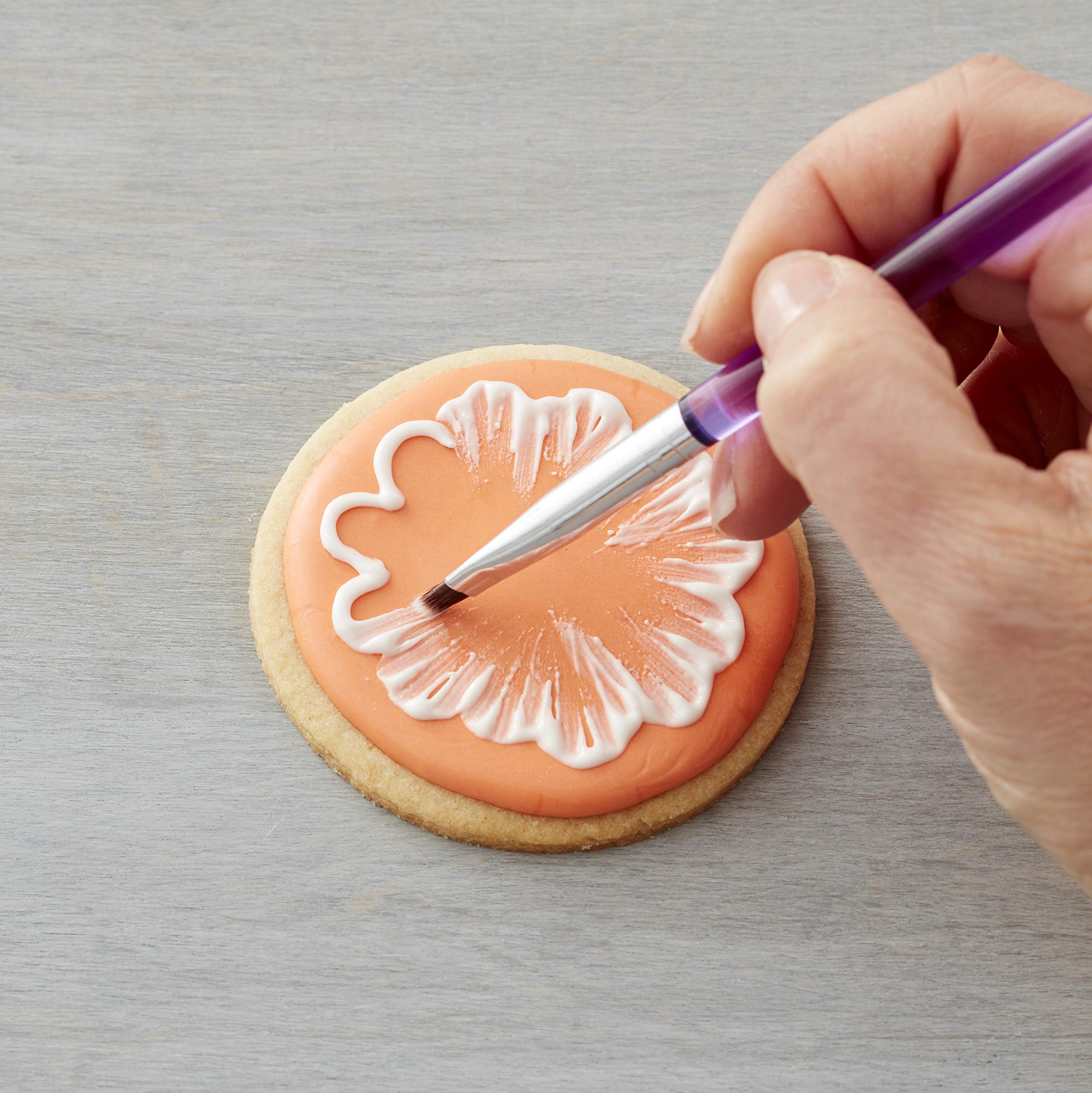 Limpieza facil y durabilidad con estos pinceles Wilton.