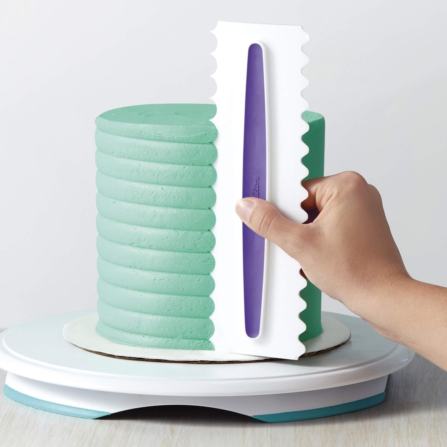 Wilton rastrillo-icing 3-piezas bordes: alisa bordes y contornos definidos