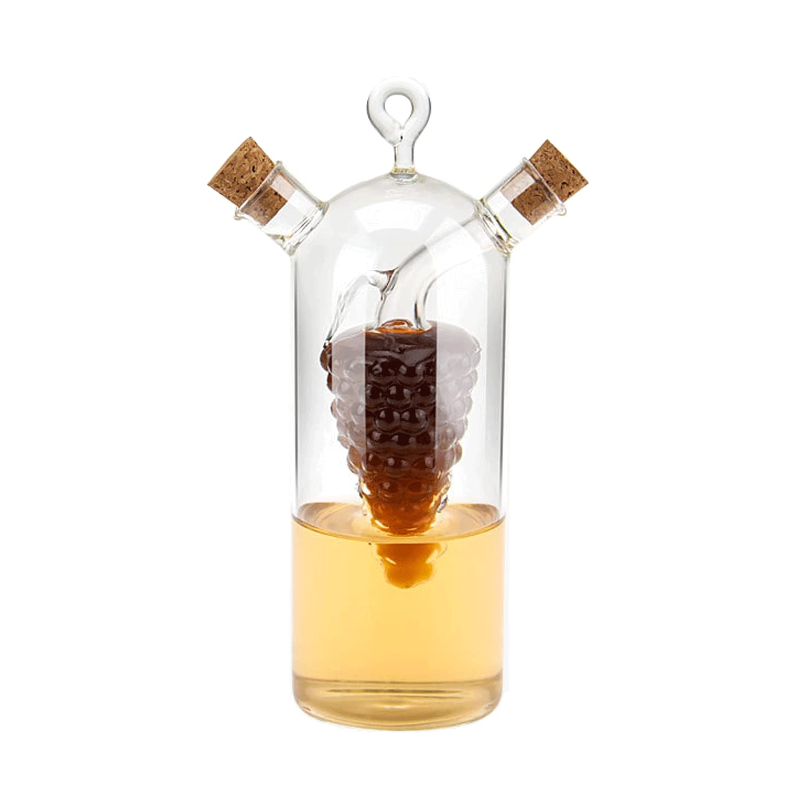 WINAKUI dispensador 2 en 1 para aceite y vinagre, práctico y elegante.