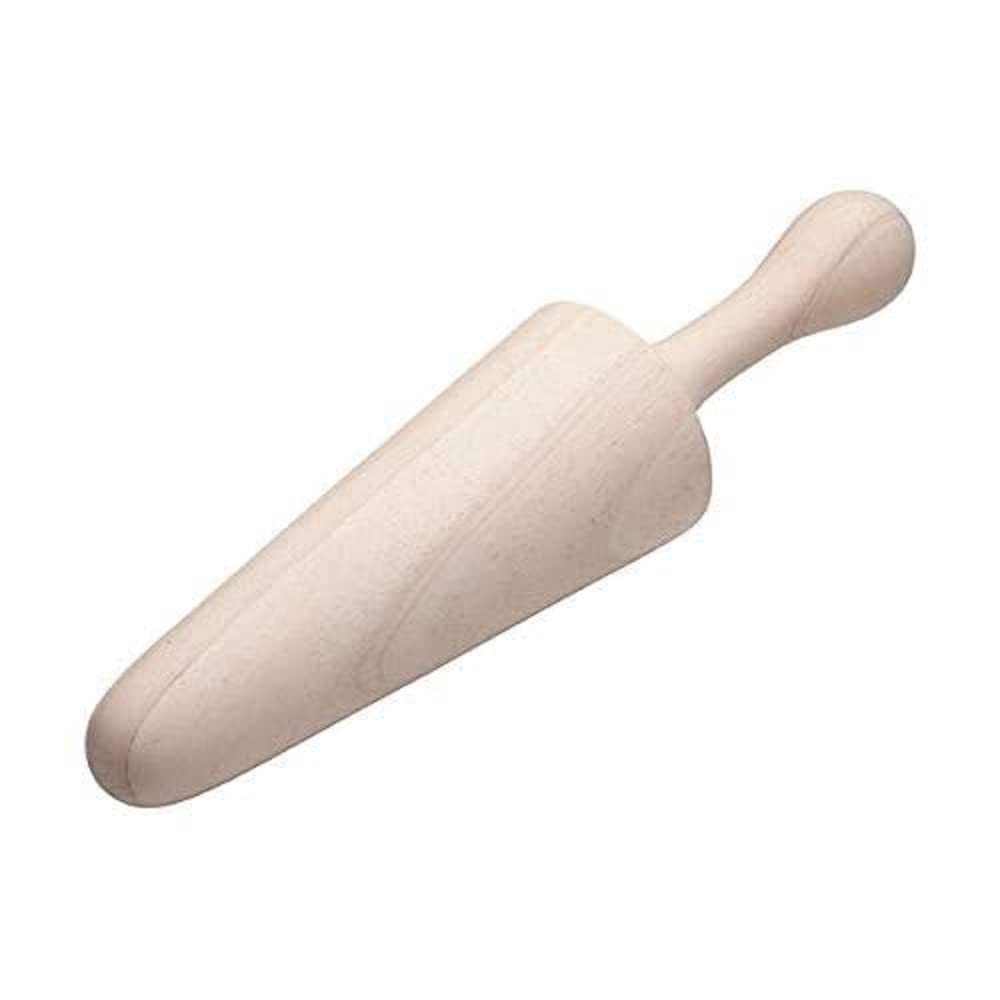 Pilon de madera Winco para colador chino, cómodo para triturar e impulsar ingredientes.