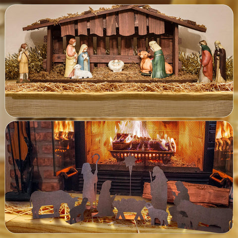 Windkream corredor Navidad, perfecto para decorar mesas, chimeneas y escritorios.