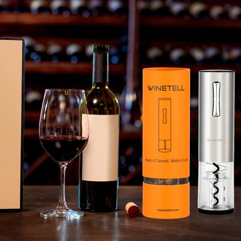 WINETELL presentación en cilindro de regalo premium