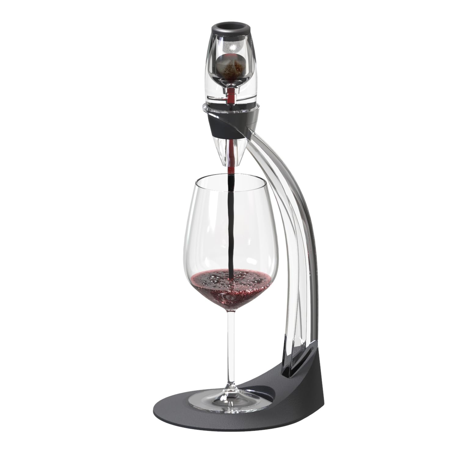 Winkpup purificador de vino con filtros de sulfitos mantiene sabores naturales.