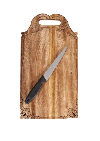 Winlay tabla mango para servir aperitivos y bocadillos en eventos.