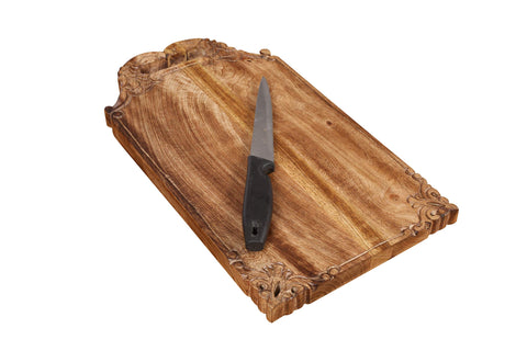 Winlay superficie robusta de mango, mantiene cuchillos sin desgaste.