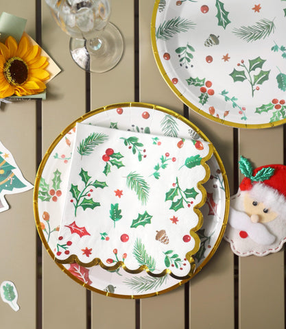 Servilletas Winoo Design con diseno propio, ideal para ocasiones navideñas con estilo.