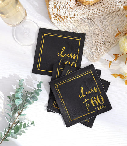 Servilletas de tres capas de Winoo Design, suaves y absorbentes para bebidas.