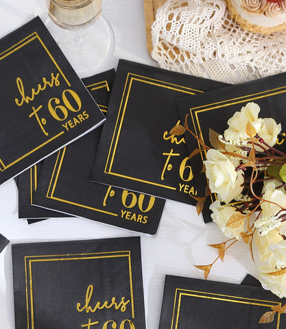 Servilletas para brindis y celebraciones de Winoo Design.
