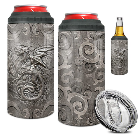 Winorax Dragon Tumbler con tapa hermética para evitar derrames y mantener la bebida estable