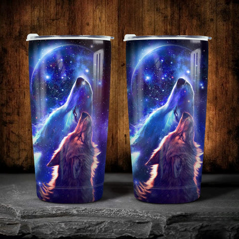 Winorax Wolf Tumbler es un regalo práctico para amigos y familia