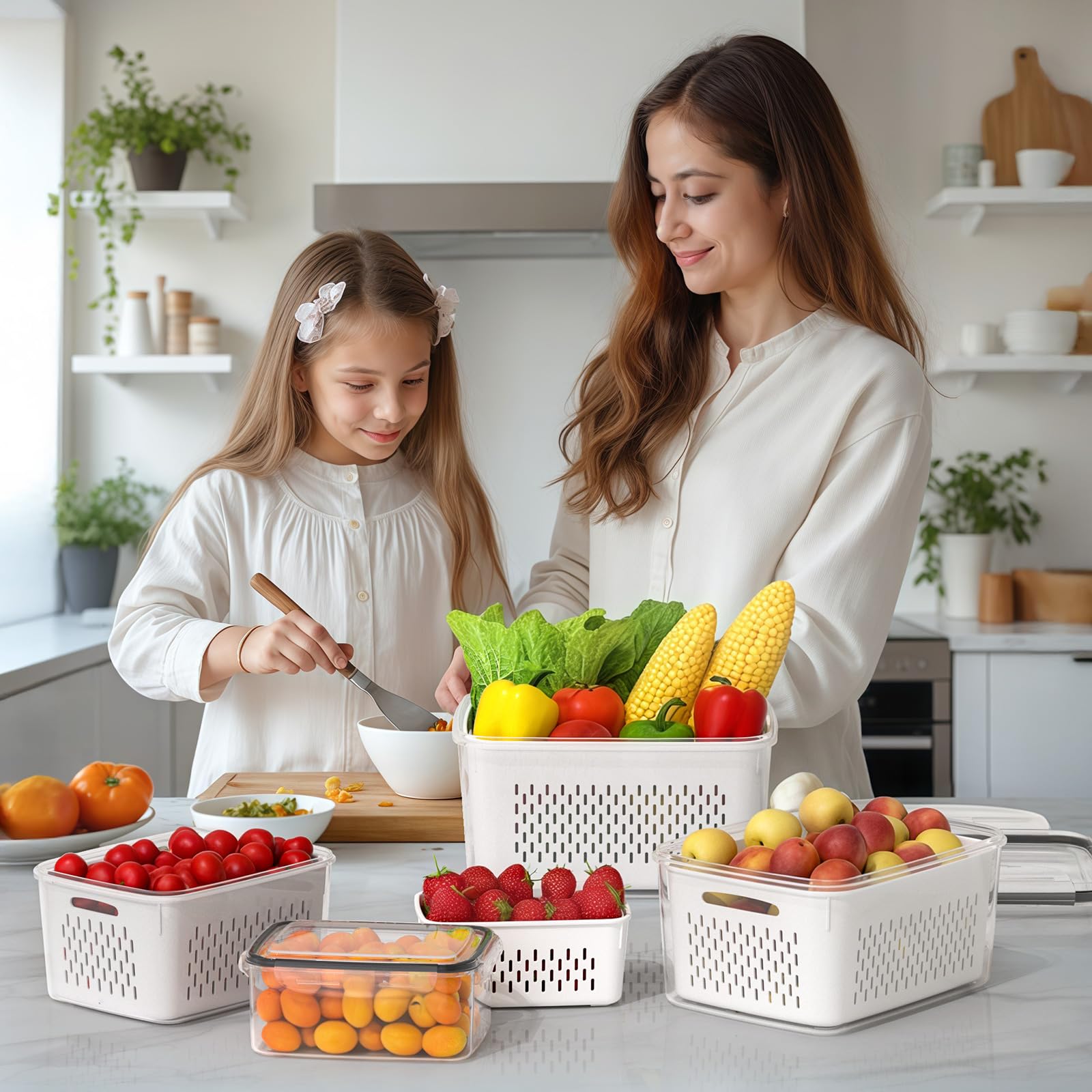 Winproper apto para microondas y lavavajillas, uso conveniente.