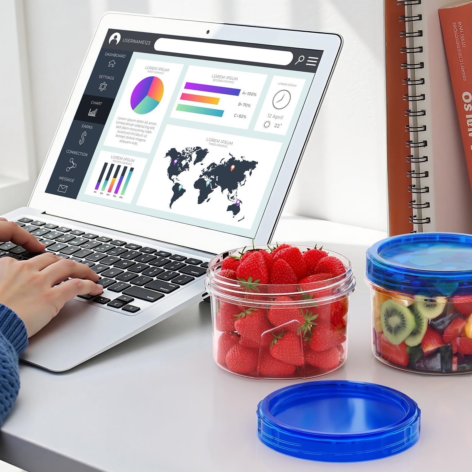 Winproper usos versátiles para sopas, sobras y preparaciones