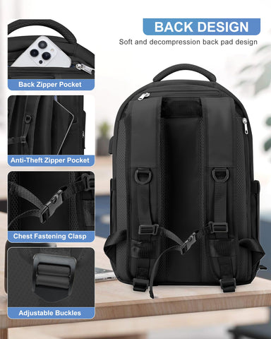 Winspansy compartimento para laptop de 14 pulgadas