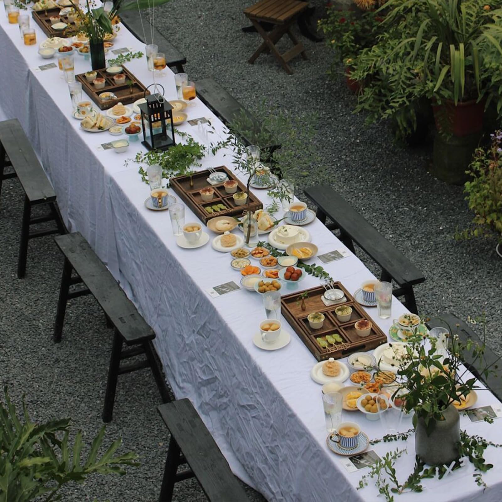 Mantel Winwingo resistente a arrugas para fiestas y reuniones.