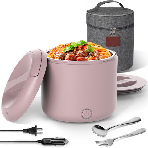 Wisakey lonchera eléctrica 41oz cierre-hermetico para comidas seguras