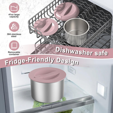 Wisakey lonchera eléctrica 41oz diseño-portatil ideal para oficina