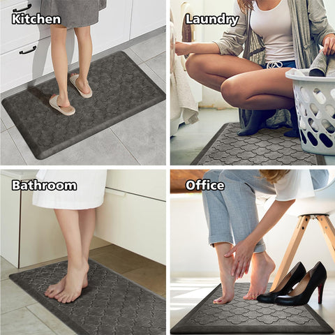 WISELIFE alfombra gruesa de espuma conserva la forma y absorbe impactos.