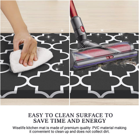 WISELIFE alfombra cocina impermeable facilita limpieza ante derrames