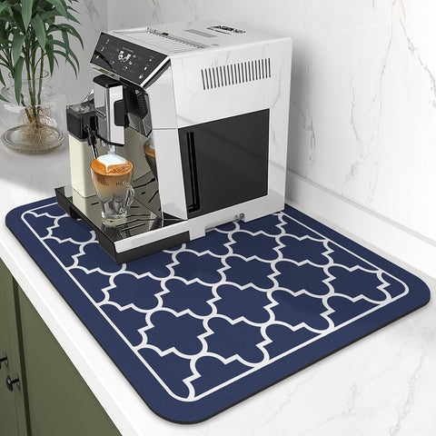 Wiselife: alfombra secado platos con absorción rápida para utensilios y superficies.