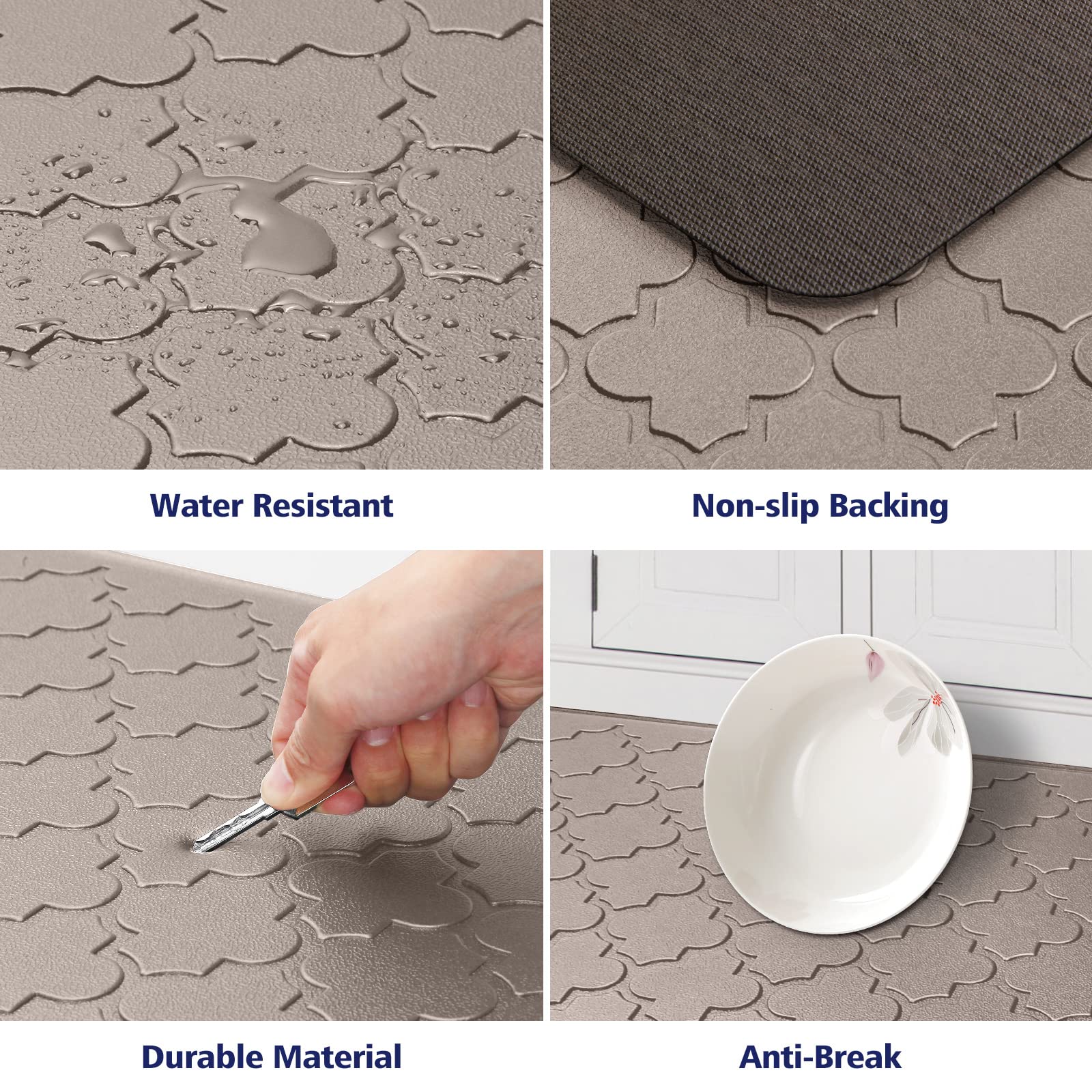 WISELIFE superficie impermeable facilita la limpieza ante salpicaduras.