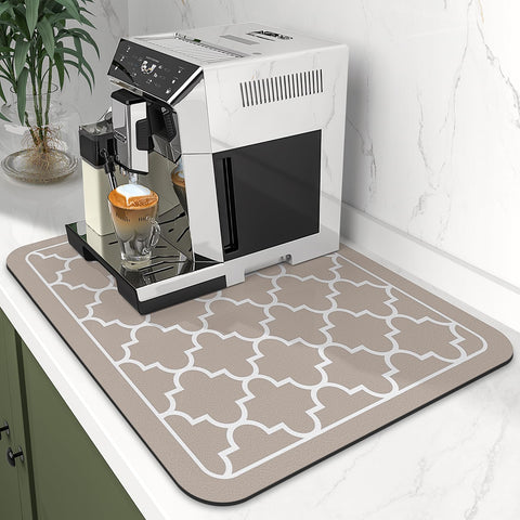 WISELIFE alfombrilla para secar platos dos tamaños para adaptar tu espacio